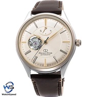 Orient Automatic Star RE-AT0201G00B RE-AT0201G 70th Anniversary Open Heart Champagne Dial Gents Watch