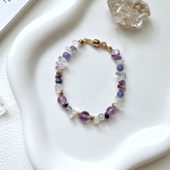 【生命靈數7】紫水晶創作手鍊
