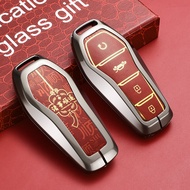 Carblun | เคสกุญแจสำหรับ BYD Han Qin Plus D Song Pro Song L Tang Yuan Destroyer 05 Seagull Dolphin S