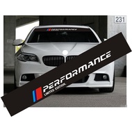 Ready Stock || Windscreen Glass Sticker BMW Front Glass Sticker front BMW  PERFORMANCE FRONT WINDSCR