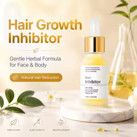 Hair Remover Cream Inhibition Hair Growth Permanant Removal Inhibitor Beard Bikini Intimate Legs Bod