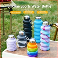 PS3 Outdoor Sports Silicone Collapsible Water Bottle Cycling Portable Telescopic Water Bottle SP3