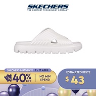 Skechers Women Foamies Top Level Sandals - 111454-WHT