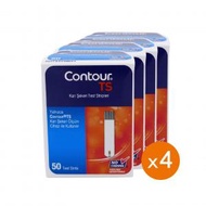 Contour TS - 血糖試紙 50張 x 4 (平行進口) (此日期前最佳: 2025年6月30日)