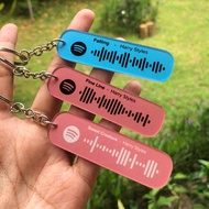 Harry Styles Song Spotify Keychain