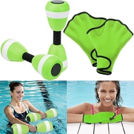 Water Aerobics Set for Aquatic Exercise 1 Pair Neoprene Swimming 2 Pcs Foam Aquatic Dumbbells Water 