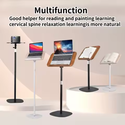 Floor Mounted Reading Stand Floor Mounted Bookshelf Student Painting Stand Adjustable Song Score Tab