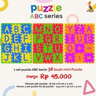 [ABC] READY Puzzle Busa Series By Hoopoe Shape/123/Hijaiyah/ABC