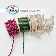 [Qiaoyi Club Special Offer-Shipping over 99 Yuan]This Is a Zero Cut Store3mm Houndstooth Wax Rope Se