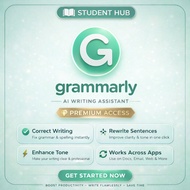 Grammarly Premium Account | Grammar Checker & AI Writing Tool | Unlimited Suggestions | Essay Writin