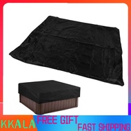 Kkala MAVIS LAVEN Square Hot Tub Cover  Water Proof Polyester Outdoor Spa Protector 78.74x11.81in wi