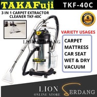 TAKAFUJI 3 IN 1 CARPET EXTRACTOR CLEANER TKF-40C - HEAVY DUTY FOR CLEANING JOB - 6 MONTHS LOCAL WARR