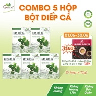 Combo of 5 boxes of Goce pure fish mint powder - 5x72g