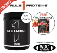 R1 Rule 1 Glutamine (130 Servings) - ON BSN Susu Gym Recovery-Free Sample