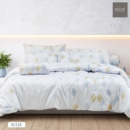 PERICO ชุดผ้าปูที่นอน 6 ฟุต 3 ชิ้น (ไม่รวมผ้านวม) รุ่น Regal (พิมพ์ลาย) Cotton100%