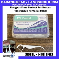 Platypus Floss Dental For Braces Orthodontic Picks Ortho Pick Braces