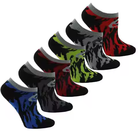 ASICS | Streaked 6-Pack Low Cut Socks (Little Kid-Big Kid)