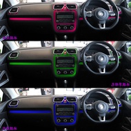 For Volkswagen VW Scirocco/EOS Self Adhesive Car Stickers Carbon Fiber Vinyl Car stickers and Decals