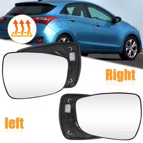 Left Right Heated Rearview Mirror Glass Convex With Base For Hyundai I30 GD 2012-2017 87611-A5000 87