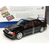 car model 190E 1/18 Benz Mercedes 190E EVO Black Solido 1:18 ok Gift