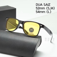 spec mata Rb WYAFER NIGHTVIEW vision spec mata siang Anti-silau uv400