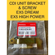 EX5 CDI UNIT BRACKET & SCREW SET ORIGINAL FOR EX5 DREAM EX5 HIGH POWER
