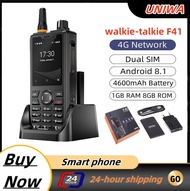 Uniwa F41 Global 4G LTE 1GB RAM 8GB ROM โทรศัพท์มือถือ 4600mAh แบตเตอรี่ IP54 กันน้ํา WIFI GPS Dual