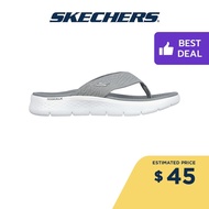 Skechers Women On-The-GO GOwalk Flex Splendor Sandals - 141404-GRY Contoured Goga Mat Footbed, Hanger Optional, Machine Washable, Ultra Go