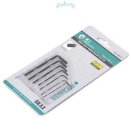 SHFY 7 Pcs 0 7mm-3mm Mini Micro Hexagon Hex Allen for Key Set Wrench Screwdriver Tool