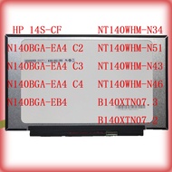 14S-CF N140BGA-EA4 30-pin 14-inch C2 C3 C4 N140BGA-EB4 NT140WHM-N34 N51 N43 / N46 B140XTN07.3 B140XT