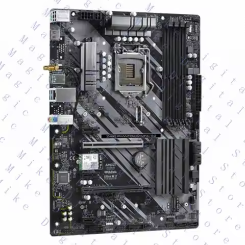 UU 90new FOR ASRock Z490 Phantom Gaming4 motherboard LGA1200 ATX Intel Z490 10. Gen. DDR4 M2