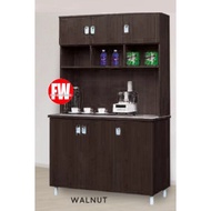 4FT KITCHEN CABINET WITH CERAMIC TILES TOP AND TOP SHELF