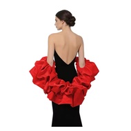 Puff Sleeve Cape Bridal Shawl Ruffled Bolero Wrap for Bride Wedding Dress Cover Up
