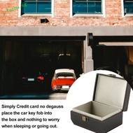 FUZOU Faraday Box, Safety Anti-Theft Signal Blocker, RFID Box Key Fob Protector Radiation-proof Blac