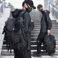 [BiuBiu] Backpack Functional Laptop Large Capacity Student School Bag Men Waterproof Multi-Layer Spo