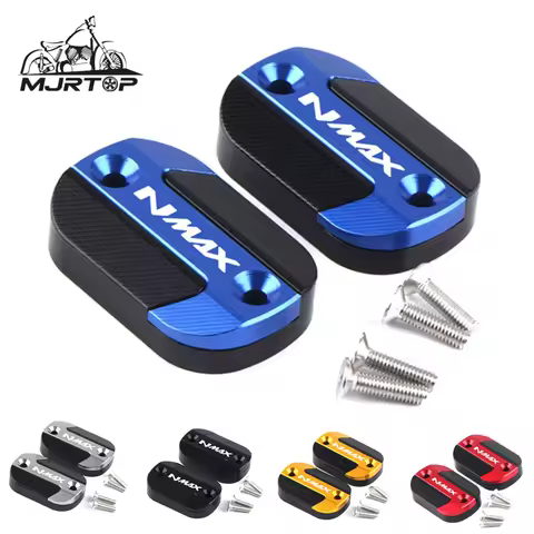 NMAX Motorcycle Accessorie Rear & Front Brake Fluid Reservoir Cap Cylinder Cover For NMAX155 NMAX125