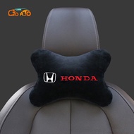 GTIOATO Car Headrest Pillow Neck Auto Seat Neck For Honda Civic Jazz HRV Odyssey City Accord CRV Vezel