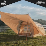 [Official Store] Coody Yustona Beige Inflatable Air Tent Family Camping Glamping Outdoor