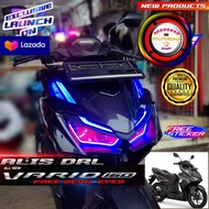 LAMPU ALIS DRL NEW VARIO 160 BONUS DEVIL EYES LAMPU DEPAN SENJA LIS LED VARIASI NEW VARIO 160 2022