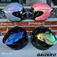 Gracshaw Helmet G838 Gaizer 2 New Upgrade Open Face Helmet Single Visor with SIRIM PASSED Topi Motor
