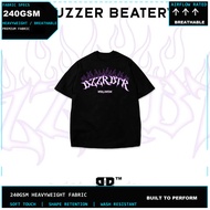 Buzzer Beater purple fire tee