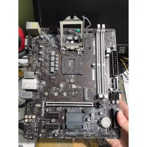 used for MSI B360M WIND Used Motherboard LGA1151 With Original I/O Shield M.2 VGA Micro ATX Support