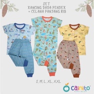 3 PCS CAINITO BRAND CPR-SHORTS-LONG PANTS SET SIZE SML XL XXL