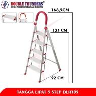 5-Step Folding Home Ladder DT DLH306 | 170 CM