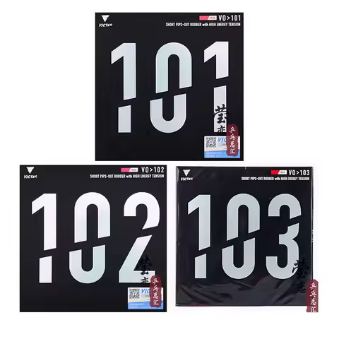 Victas-Table tennis rubber, short pimps, made in Germany, fast attack with loop, high energy tension
