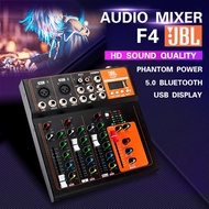 【💝Hot Sale💝】 JBL/Yamaha audio 4channel mixer F4 USB amplifier kit/equalizer