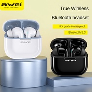 AWEI T1 Pro In-ear bluetooth headset Bluetooth 5.3 TWS Wireless Music and Phone Calls Headset降噪蓝牙耳机