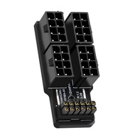 cablecc ATX3.0 PCI-E 5.0 パワーモジュラー 90度 12VHPWR 下向きアダプター ATX 8P 4080 5090TI 1