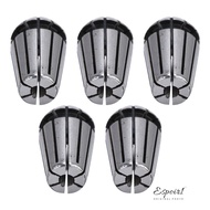 ESPOIR 5Pcs CNC Collet Chuck, High Accuracy 40Cr ER11 Spring Collet Set, Precision Spring Collet Des
