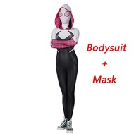 Spiderman spidder Gwen Trang Phục Cosplay cho trẻ em Gwen Stacy trang phục zentai Jumpsuit bodysuit